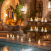 PChero 12pcs Rechargeable Waterproof Tealight Candles with Remote&Magnetic Charging Base - Image 6