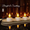 PChero 6pcs Rechargeable Tealight Candles with Remote - Image 7