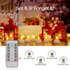 PChero 6pcs Rechargeable Tealight Candles with Remote - Image 10
